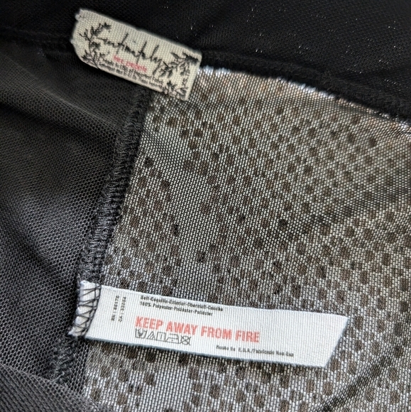 Free People Intimately Make It Happen Mesh Leggings Black - Picture 4 of 4